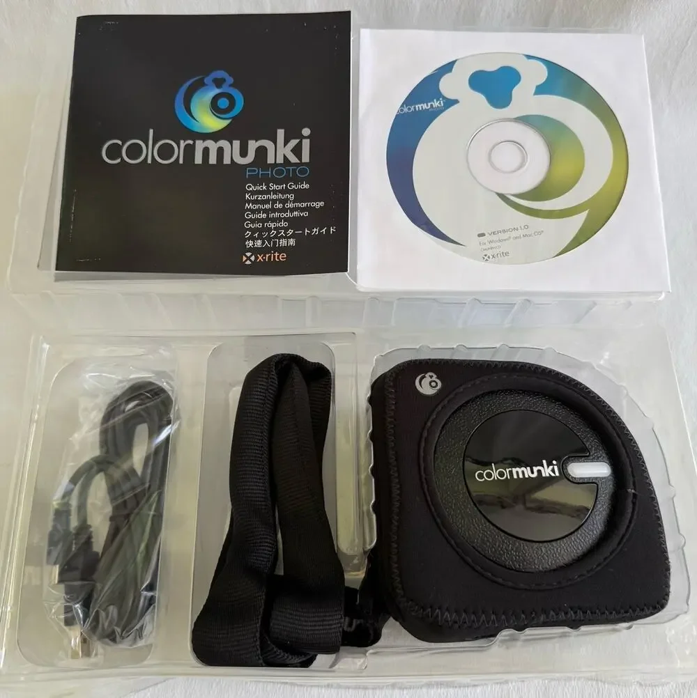 X-Rite ColorMunki Photo (CMUNPH) Monitor, Projector & Printing Calibration Systm